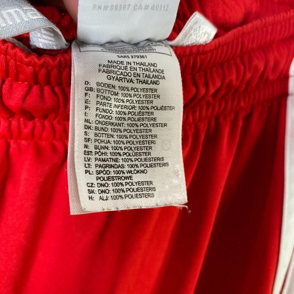 Adidas Liverpool FC Home Football Shorts 2008 Red UK Large 38” - Picture 5 of 7